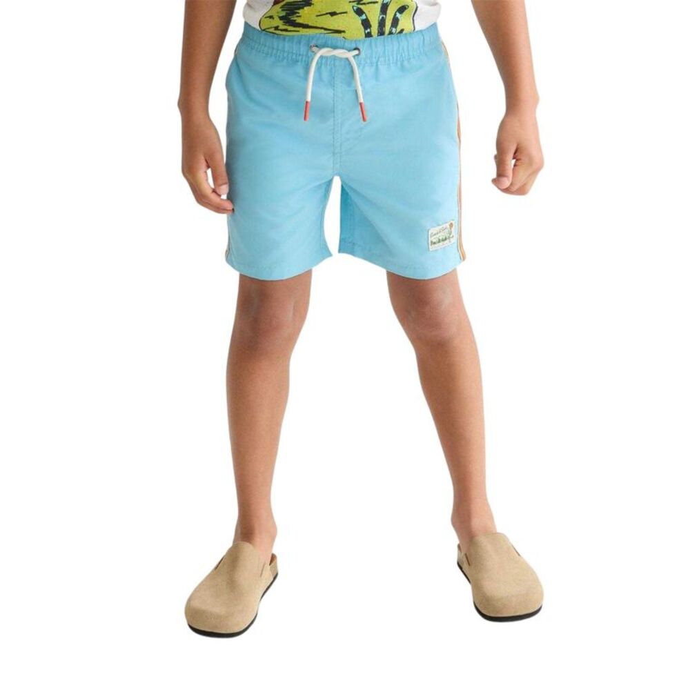 Scotch Boys Side Stripe Swim Shorts / Blue
